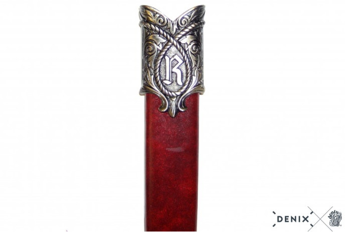 Replika sztylet Ryszarda Lwie Serce na tablo Denix model 4157N+TM+23