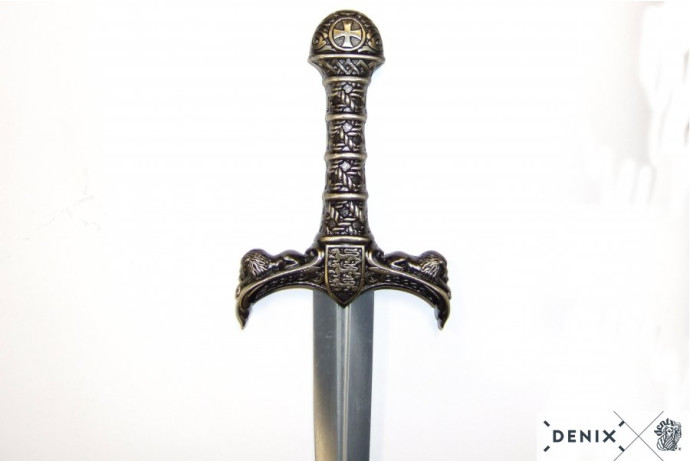 Replika sztylet Ryszarda Lwie Serce na tablo Denix model 4157N+TM+23