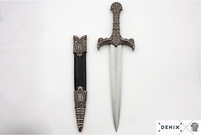 Replika sztylet Ryszarda Lwie serce na tablo Denix model 4157NQ+TM+11G