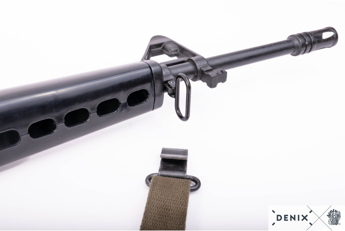 Replika m16a1 karabin szturmowy z pasem - Wietnam Denix model 9133
