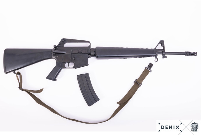 Replika m16a1 karabin szturmowy z pasem - Wietnam Denix model 9133