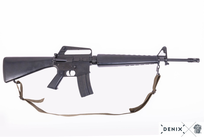 Replika m16a1 karabin szturmowy z pasem - Wietnam Denix model 9133