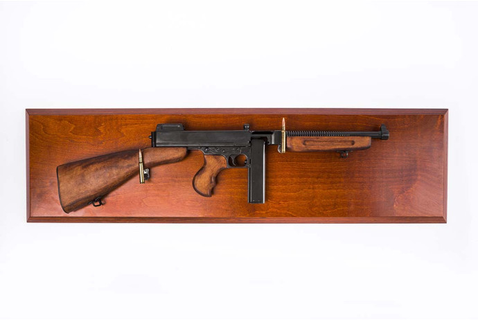 Replika karabin thompson m-1 na tablo Denix model 1093+TD+34
