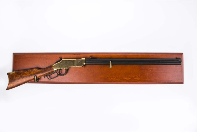 Replika karabin Henry 1860r na tablo Denix model 1030L+T+35