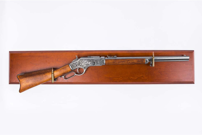 Replika winchester "73" na tablo Denix model 1253G+T+34