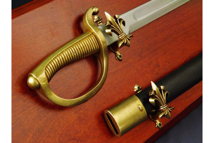 Replika szabli Napoleńskiej na tablo Denix model 4127+TD+11L