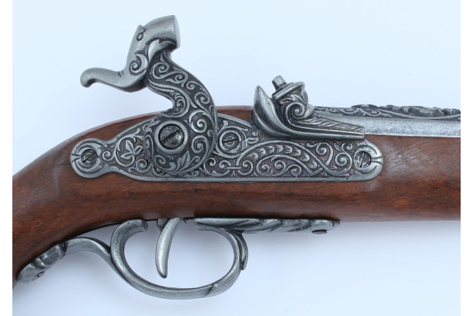 Replika pistolet Brescia w pudełku Denix model 1013G+P02