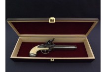 replika trzylufowy pistolet w pudełku Denix model 1016G+P01