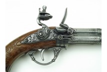 replika trzylufowy pistolet na stojaku denix model 1306+800
