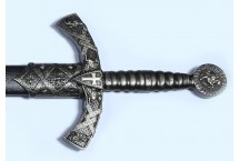 Replika miecz templariuszy na tablo Debix model 4163N+TD