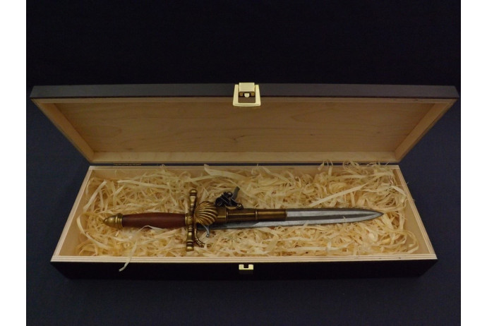 REPLIKA FRANCUSKI PISTOLET-SZTYLET W PUDEŁKU DENIX MODEL 1204+P02