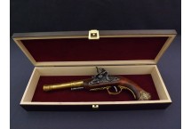 replika pistolet skałkowy w pudełku denix model 1296L+P01