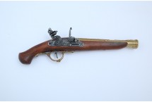 Replika niemiecki pistolet skałkowy na tablo Denix model 1260L+TM+23
