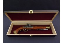 replika pistolet skałkowy w pudełku Denix model 1104L+P01