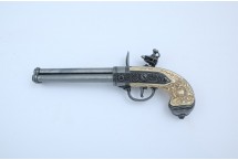 replika trzylufowy pistolet na stojaku Denix model 1016G+801