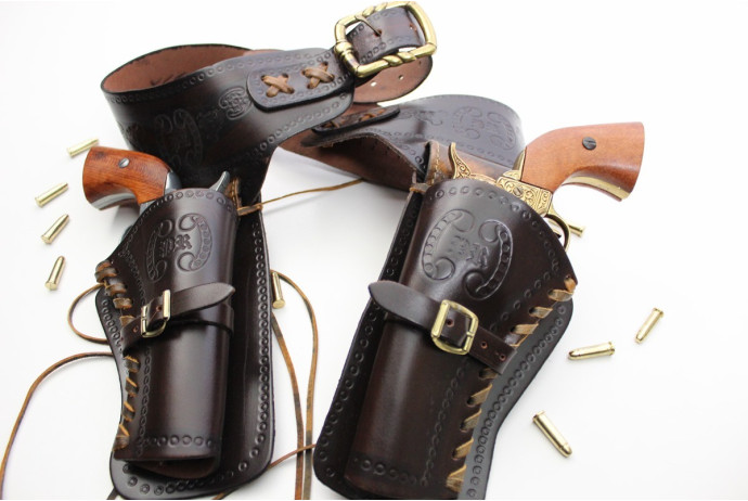 Kowbojski pas skórzany denix model 704