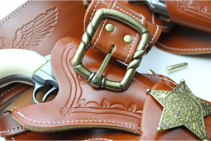 kowbojski pasa skórzany denix model 722