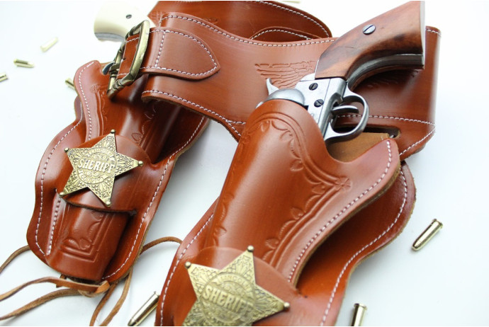 kowbojski pasa skórzany denix model 722