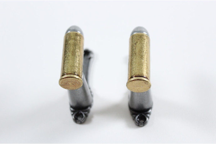 Replika rewolweru MK4 na tablo Denix model 1119+TM+35