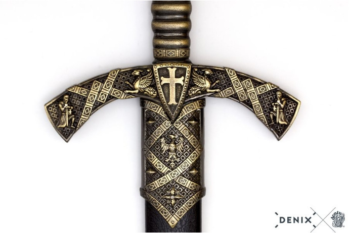 Replika miecz templariuszy XIIw Denix model 4163 N