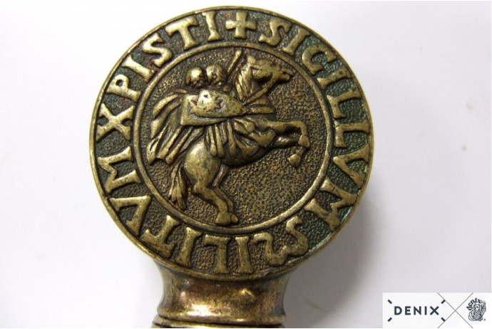 Replika miecz templariuszy XIIw Denix model 4163 L