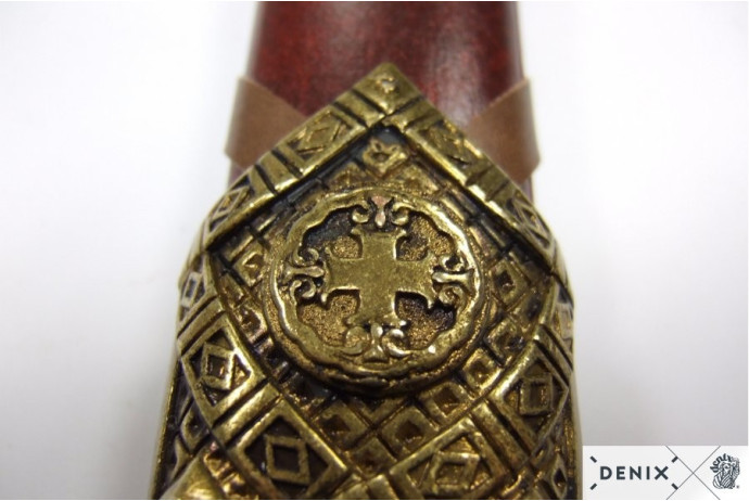 Replika miecz templariuszy XIIw Denix model 4163 L