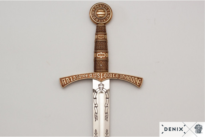 Replika francuskiego miecza XIVw Denix model 5203