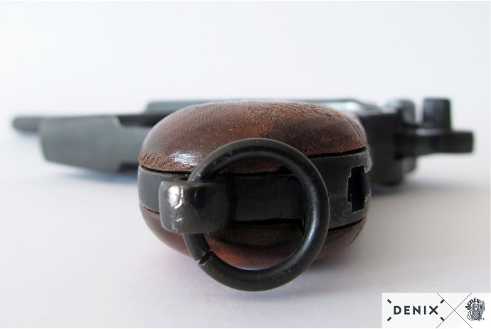 Replika pistolet Mauser c96 z drewnianą kolbą Denix model 1025