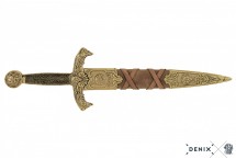 Replika sztylet króla Artura na tablo Denix model 4139L+TM+23