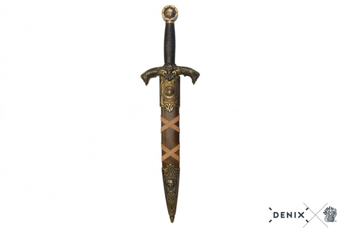Replika sztylet króla Artura na tablo Denix model 4139L+TM+23