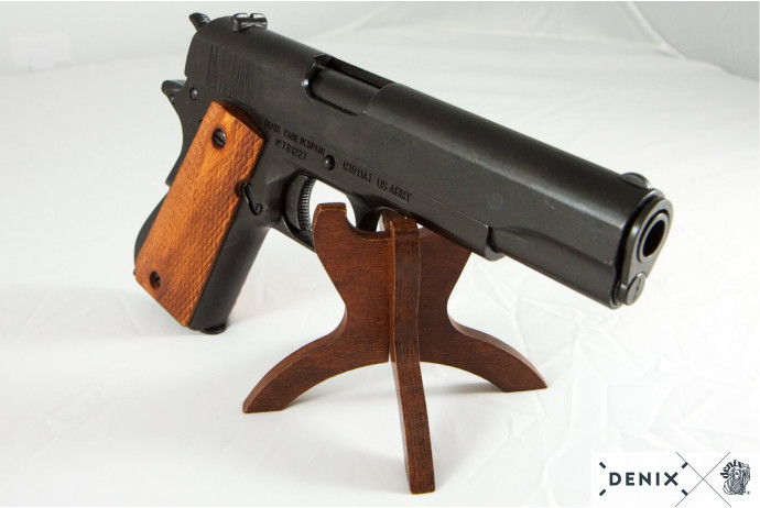 Replika pistolet M1911A1.45 na stojaku Denix model 8312+800