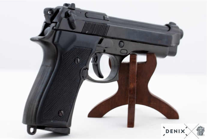 Replika pistolet Beretta 92, 1975r Denix model 1254