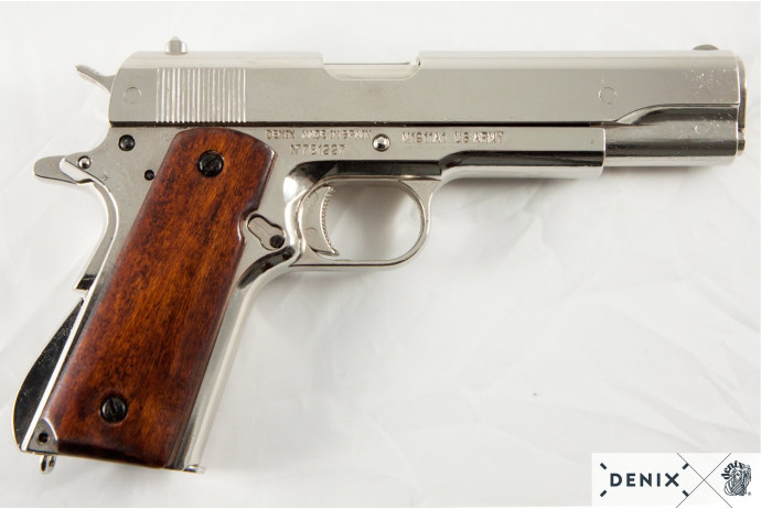 Replika pistolet M1911A1.45 na tablo Denix model 6312+TM+35