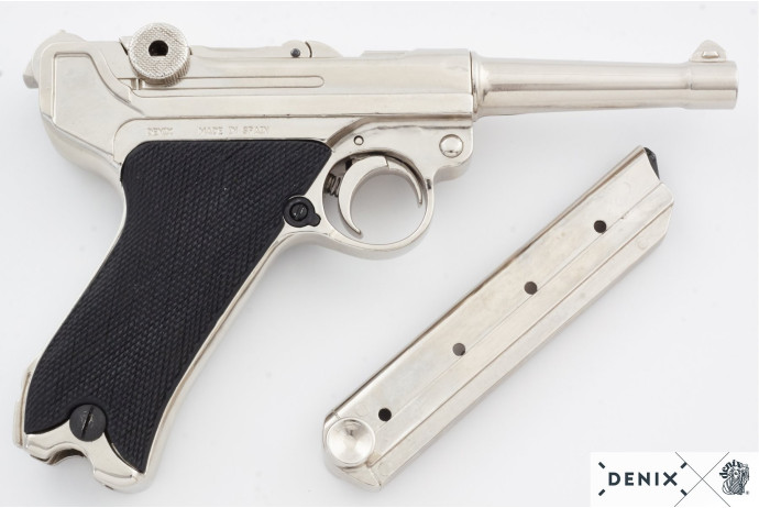 Replika Luger P08 Parabellum, Niemcy 1898 Denix model 8143
