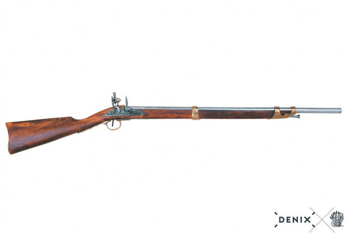 Replika napoleońska strzelba skałkowa na tablo denix model  1037+T+35