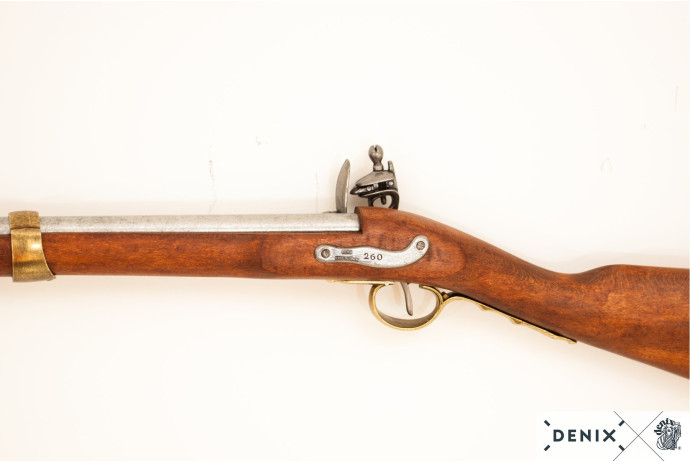Replika muszkiet z bagnetem z czasów Napoleona Denix model 1036