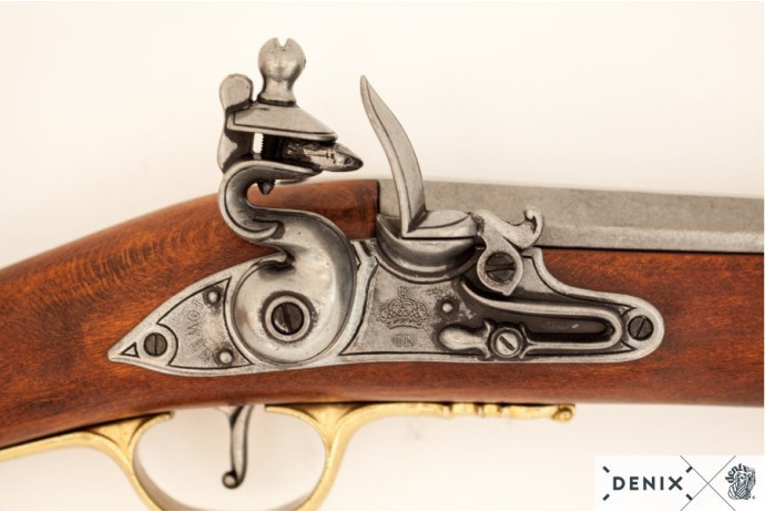 Replika angielskiego muszkietu Brown Bess denix model 1054