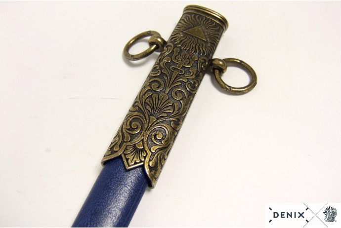 Replika miecz Masona XVIII wiek Denix model 4119