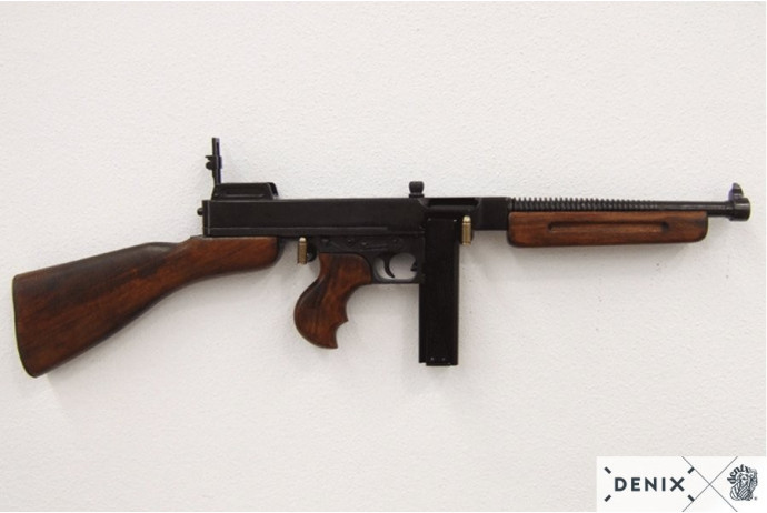 Replika karabin thompson m-1 na tablo Denix model 1093+TD+35
