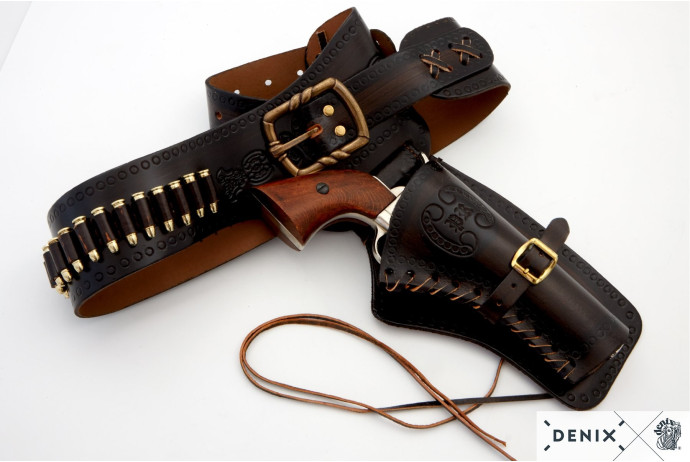 kowbojski pas skórzany denix model 703