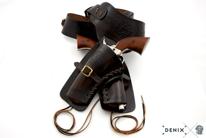 Kowbojski pas skórzany denix model 704