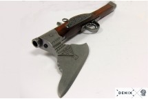 replika niemiecki pistolwt z toporem XVIIw denix model 1010