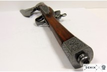 replika niemiecki pistolet z toporem na tablo denix model 1010+TM+11G
