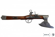 replika pistolet z toporem na stojaku denix model 1010+800