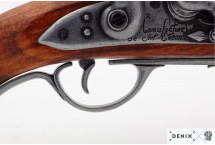 Replika piracki pistolet na tablo Denix model 1012+TM+11G