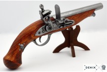 Replika piracki pistolet na stojaku Denix model 1012+801