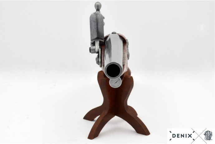 Replika piracki pistolet na stojaku Denix model 1012+800