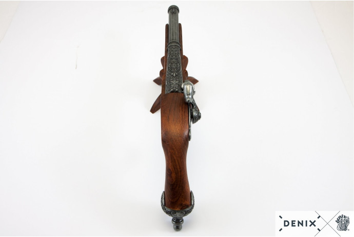 Replika pistolet Brescia na stojaku Denix model 1013G+800