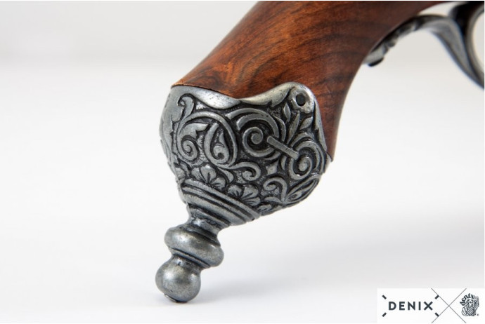 Replika pistolet Brescia na stojaku Denix model 1013G+800