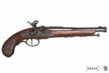 Replika francuski pistolet na stojaku Denix model 1014G+800